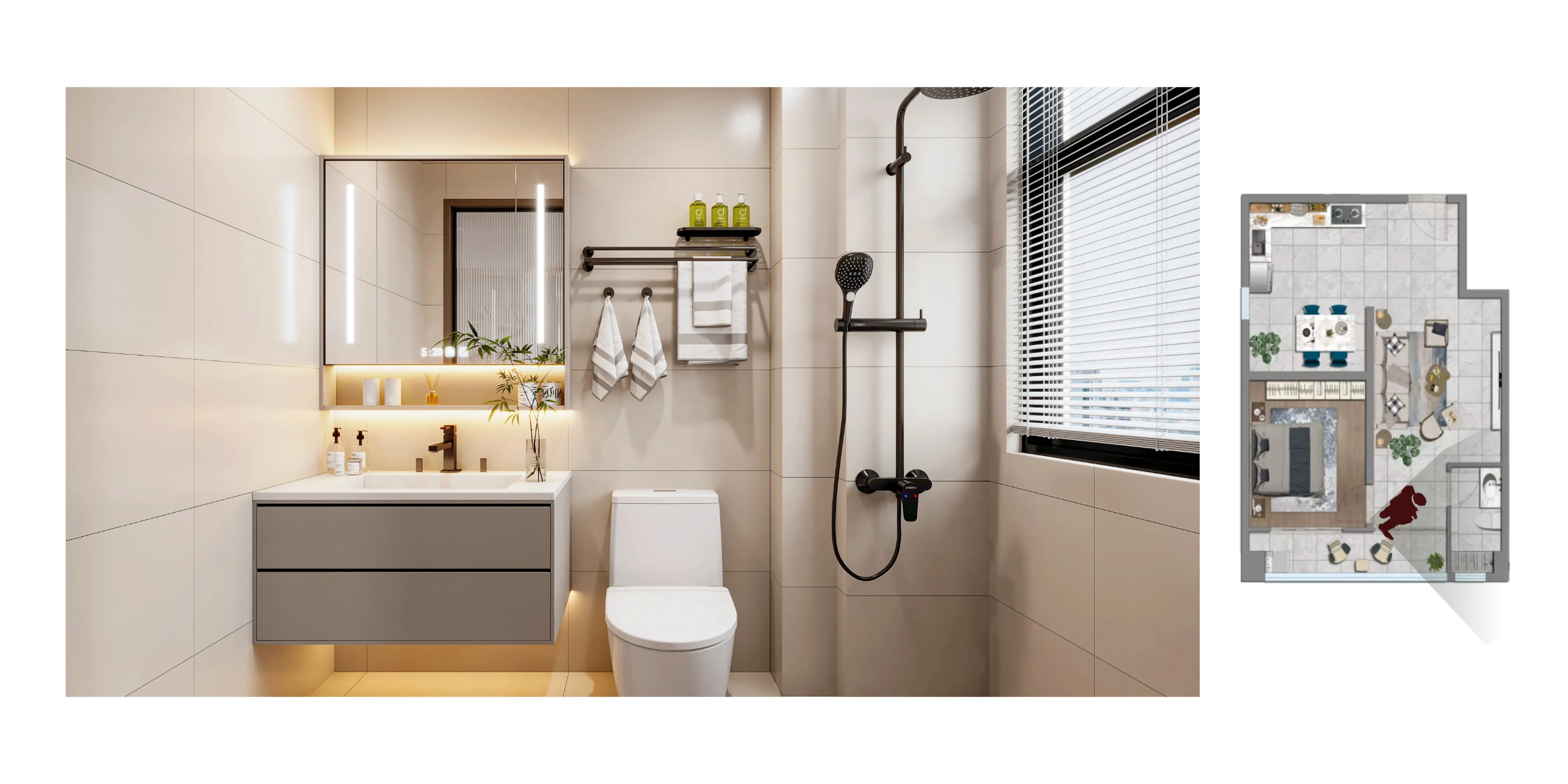 Type A layout view 10