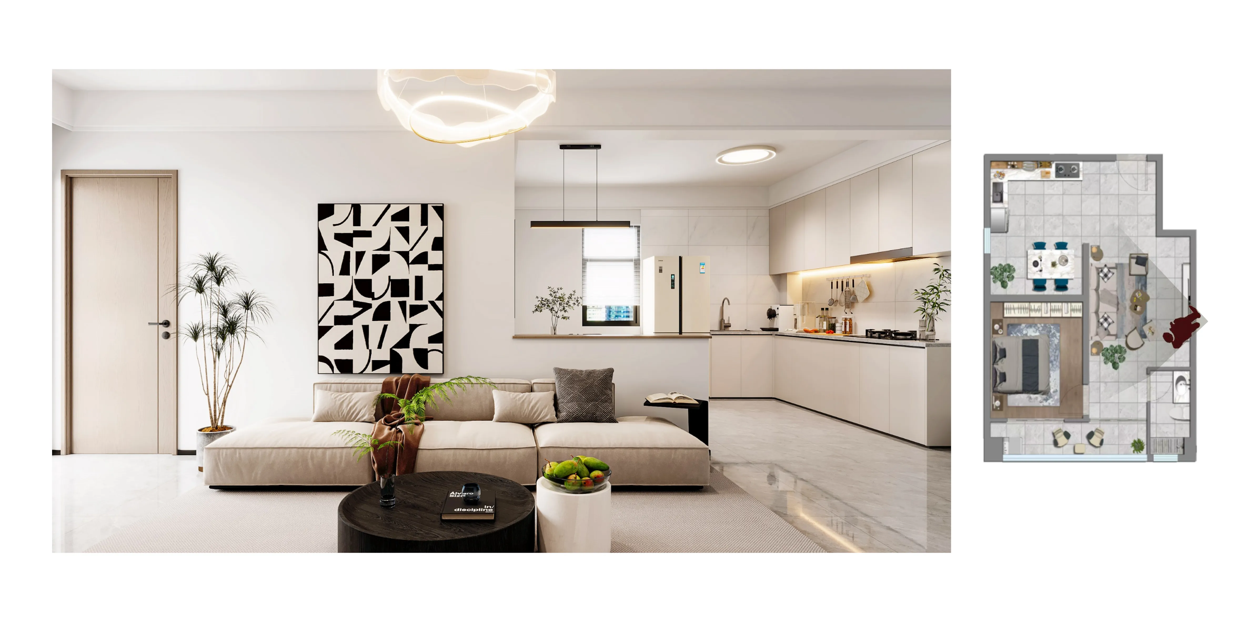 Type A layout view 2