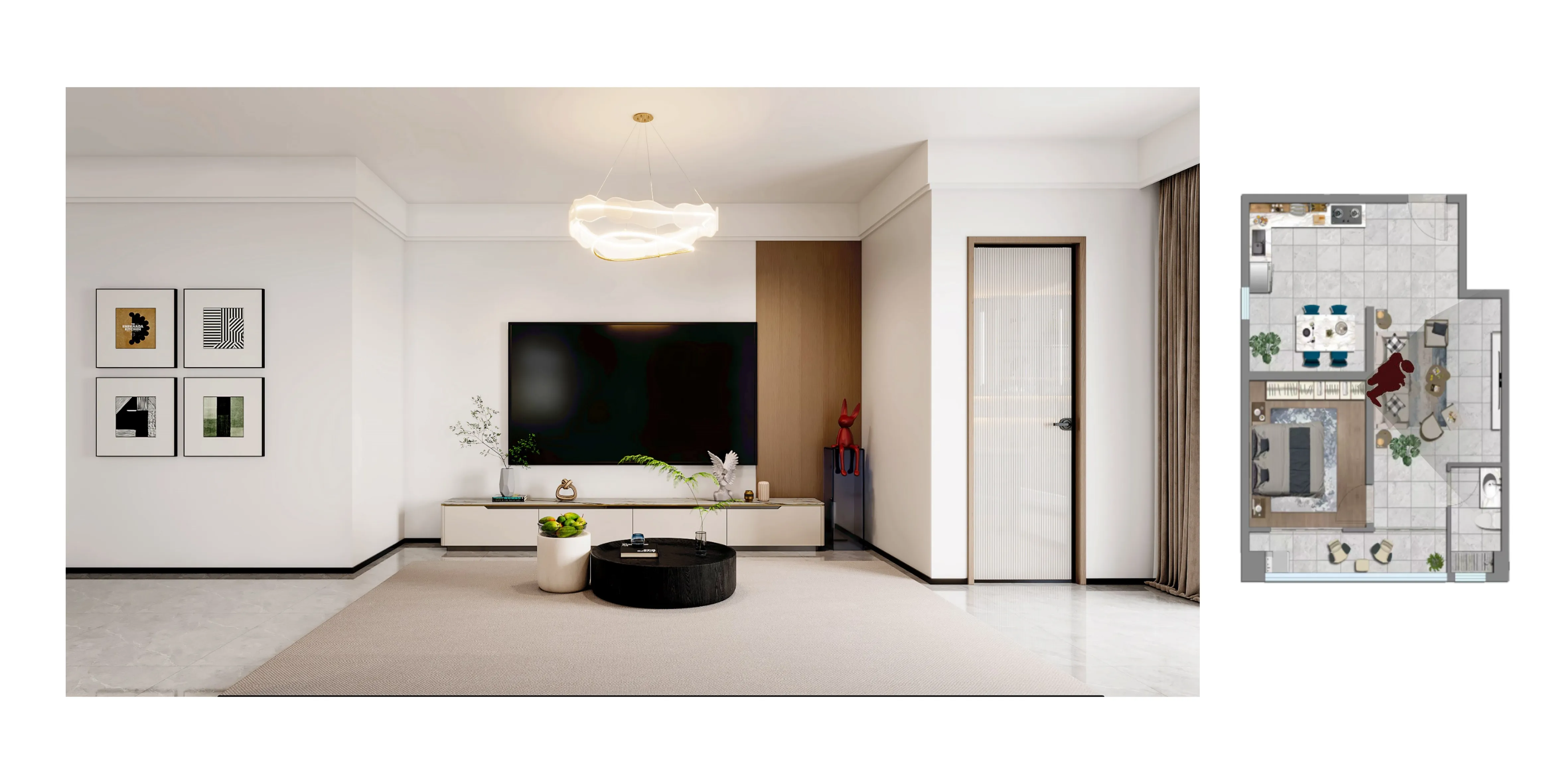 Type A layout view 3