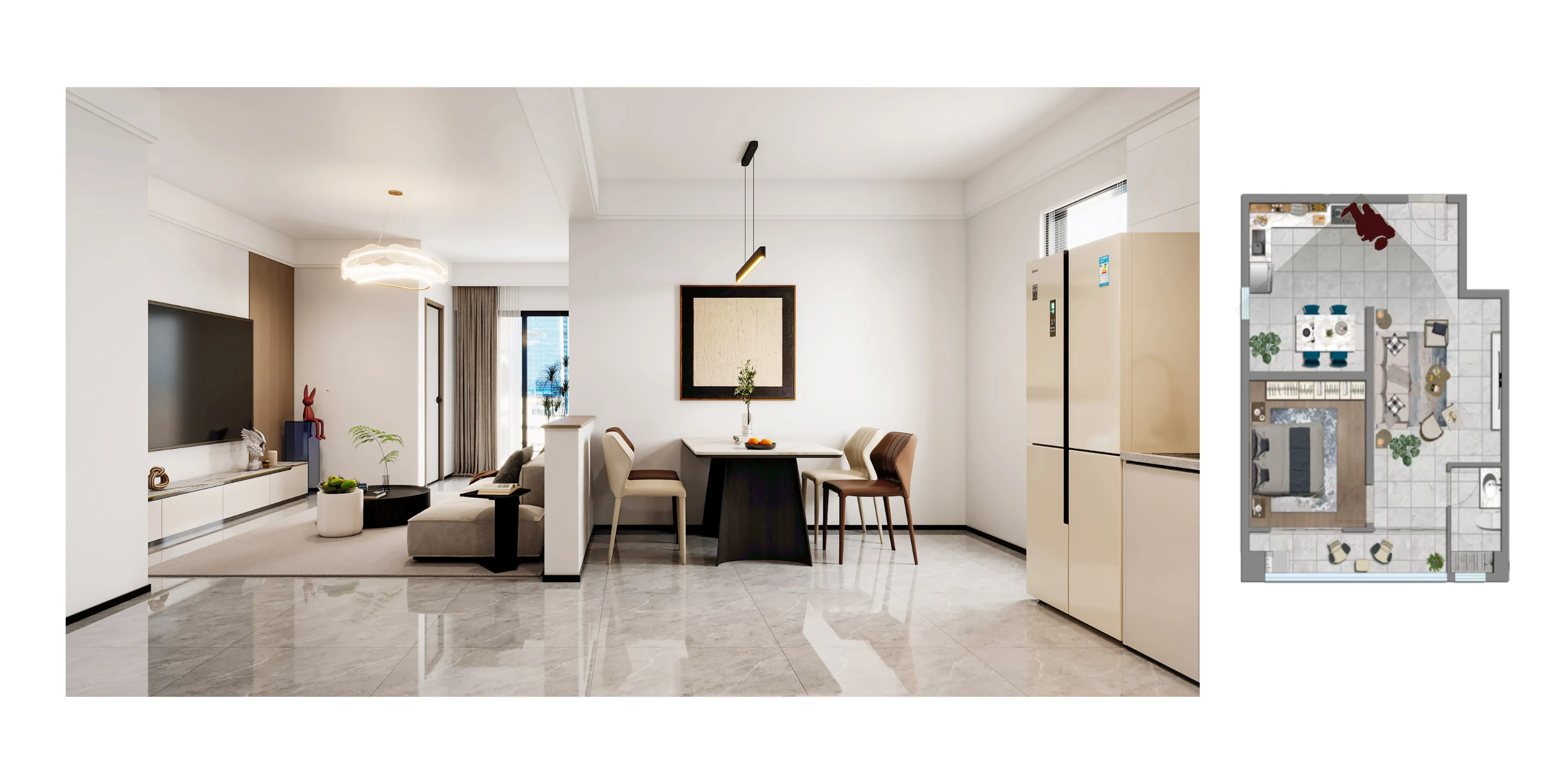 Type A layout view 4