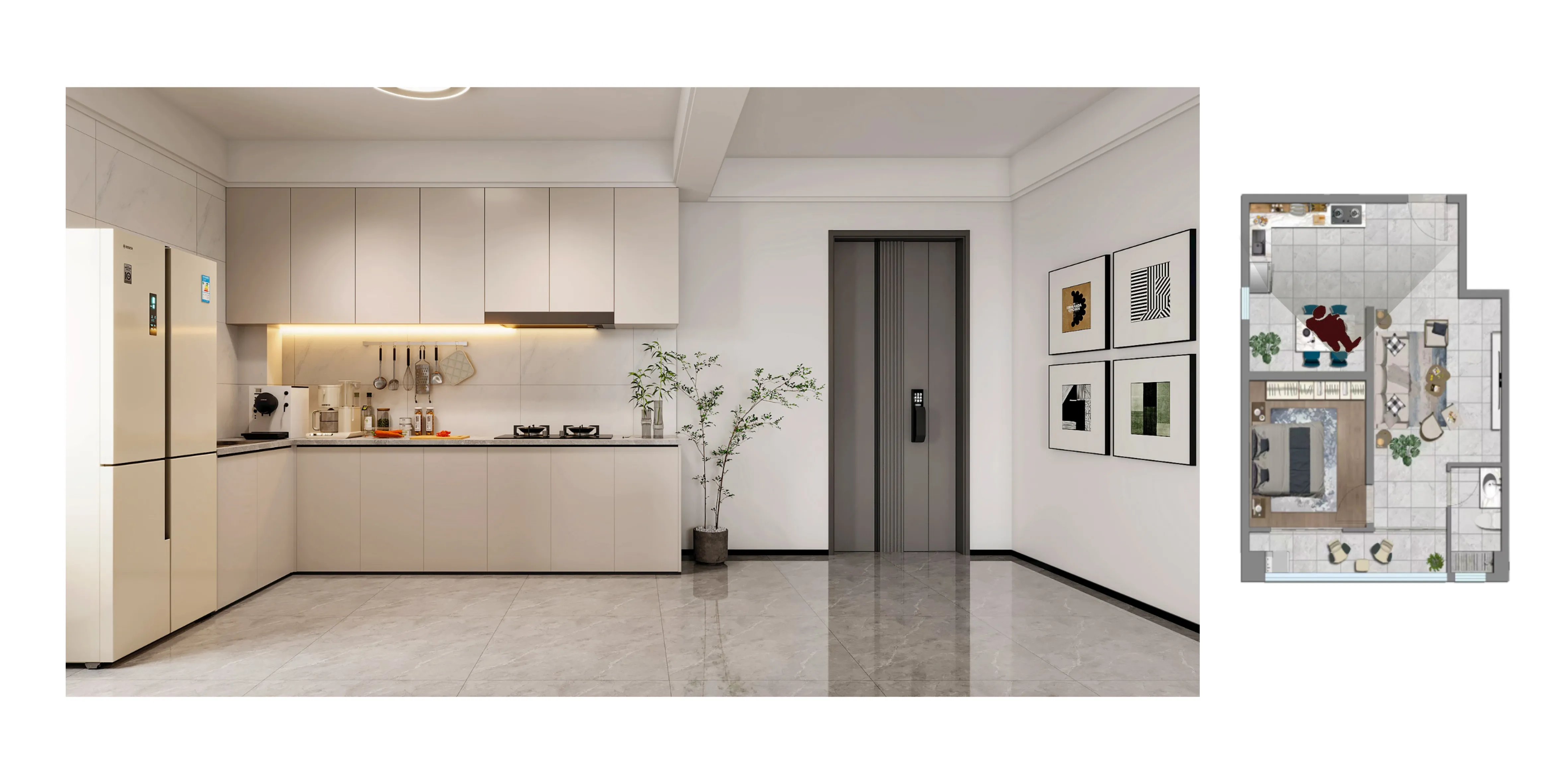 Type A layout view 5