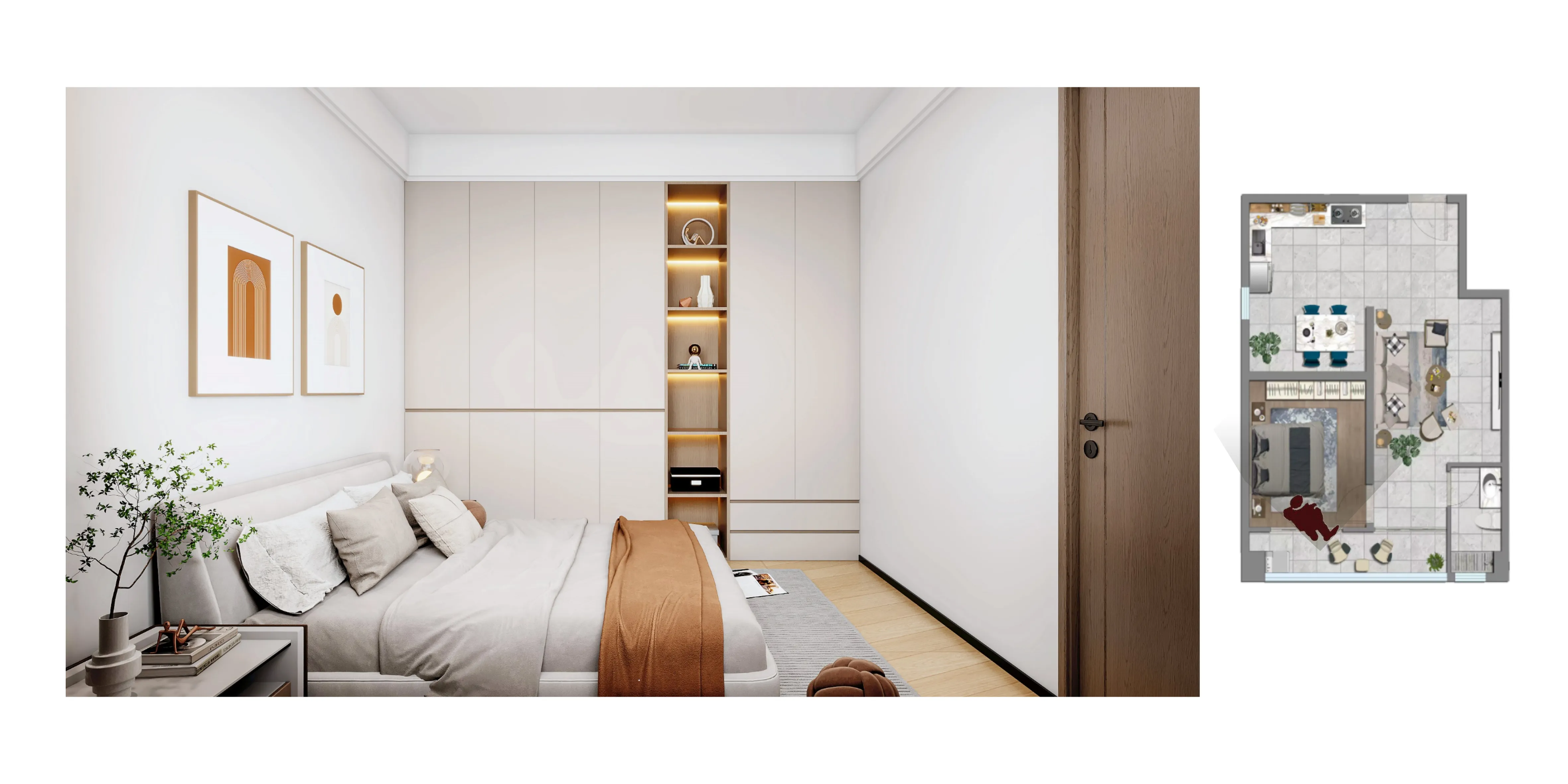 Type A layout view 9