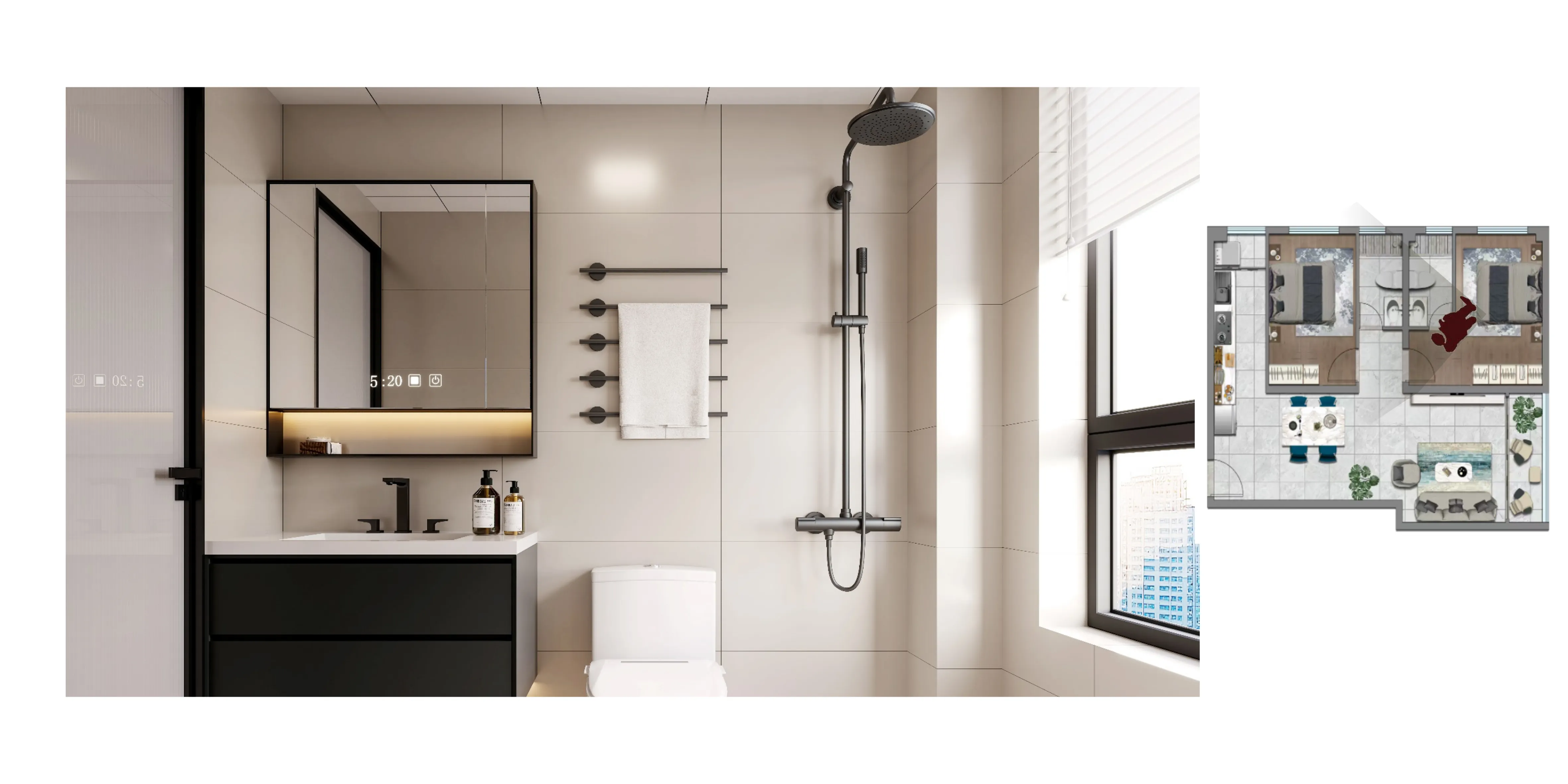 Type B layout view 11