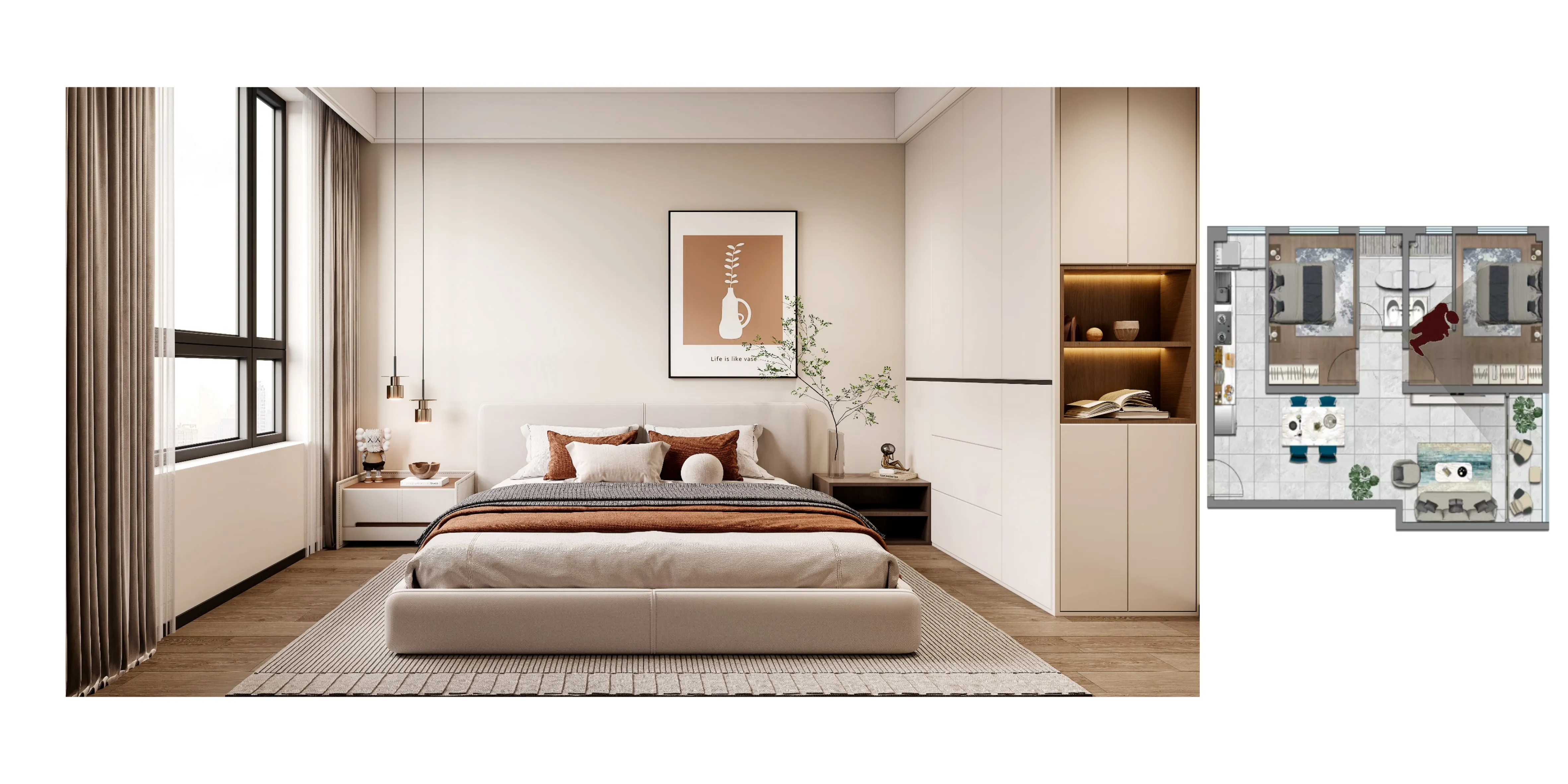 Type B layout view 13