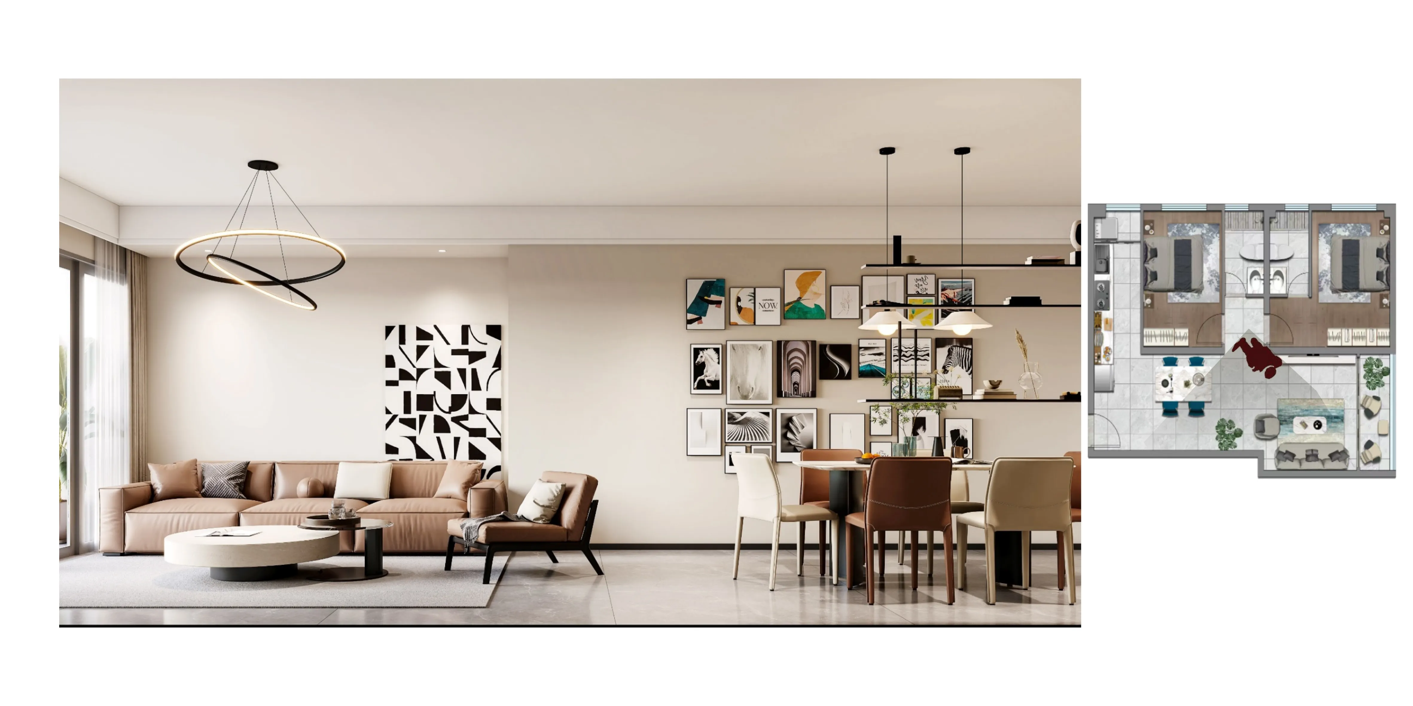 Type B layout view 3