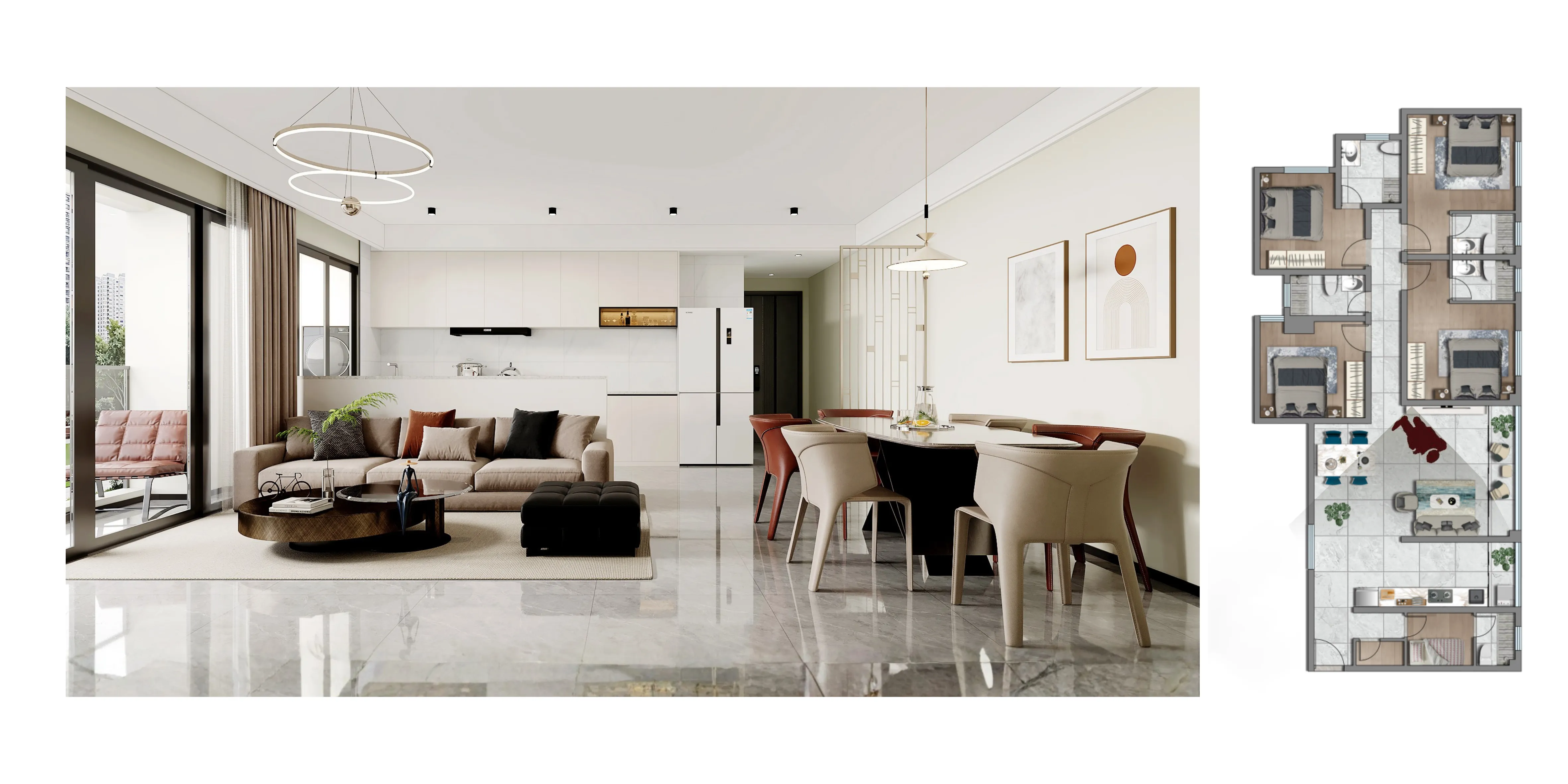 Type D layout view 2