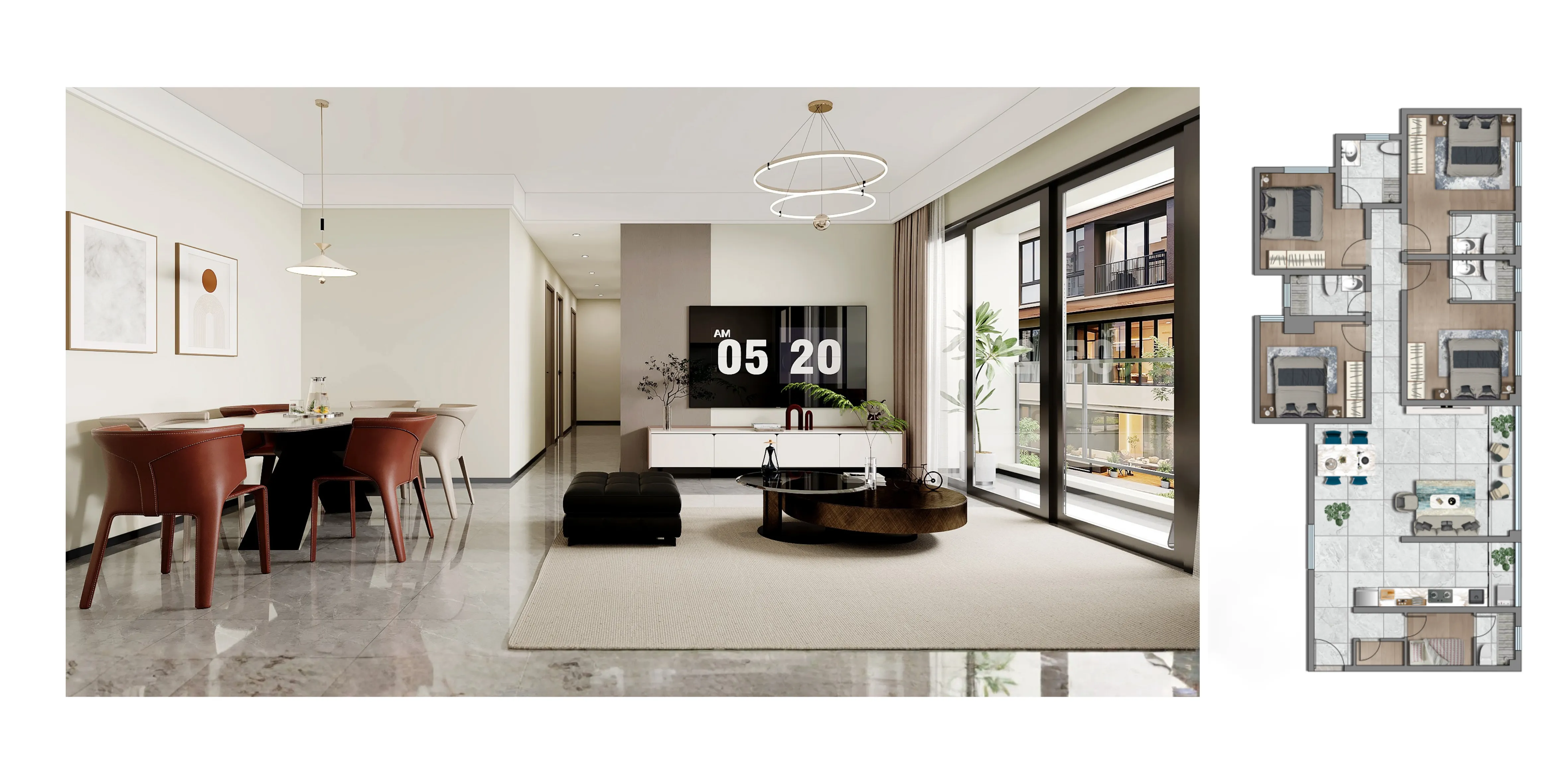 Type D layout view 3