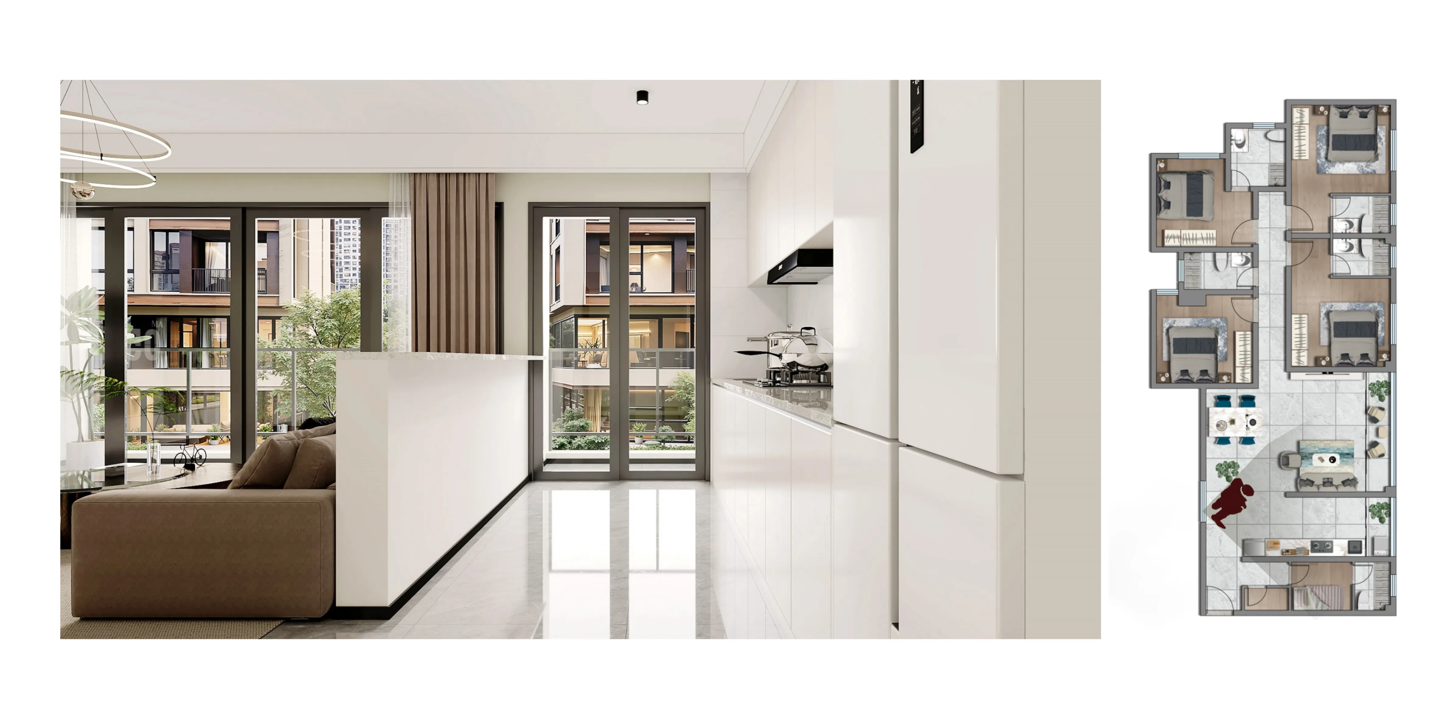 Type D layout view 6