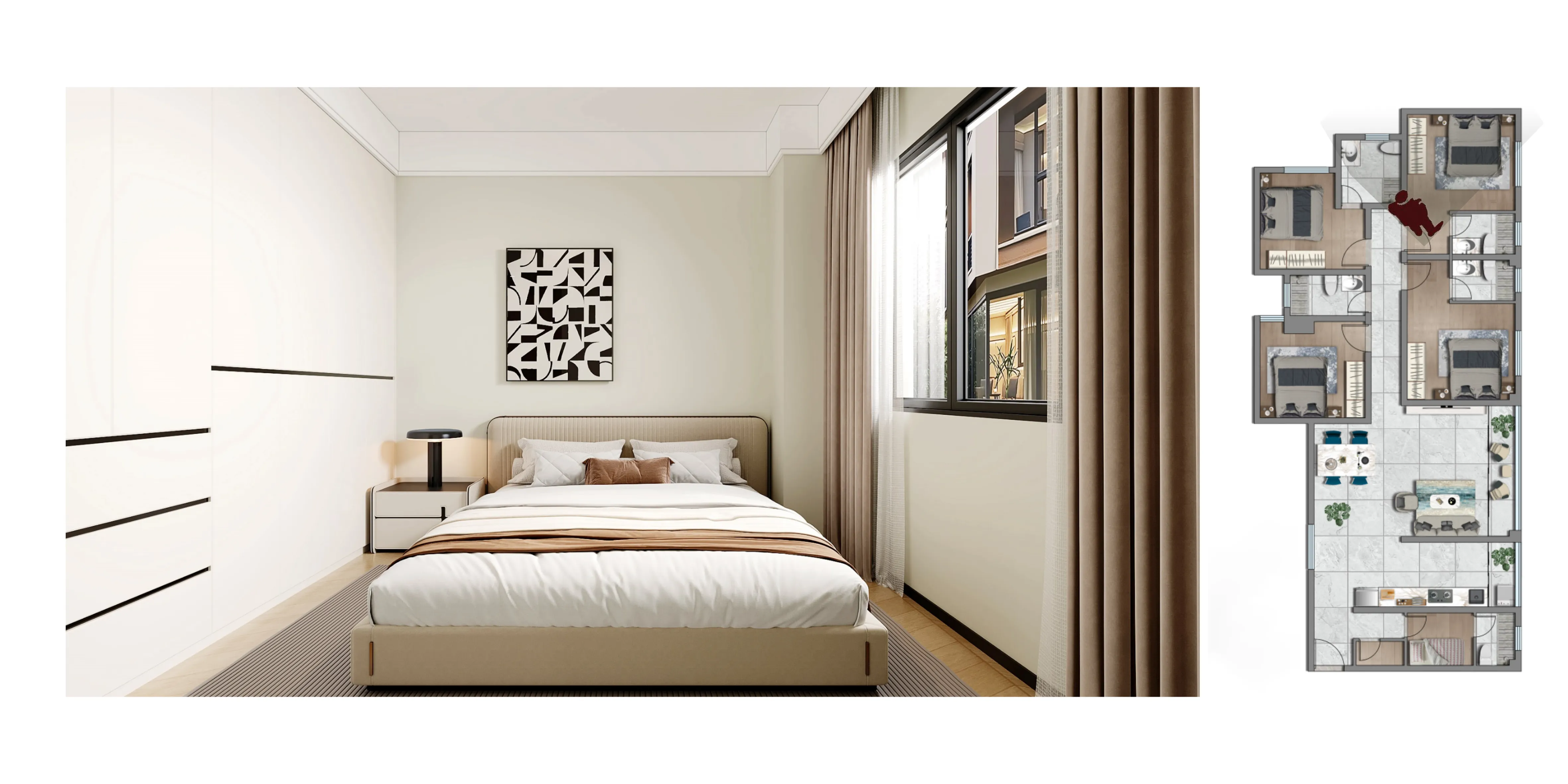 Type D layout view 7