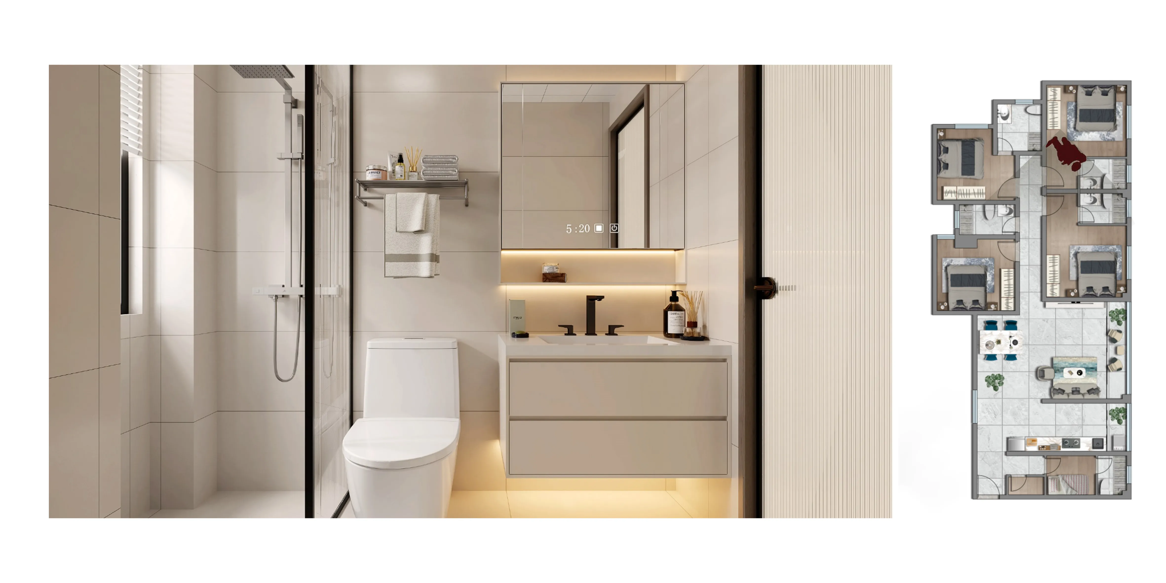 Type D layout view 9