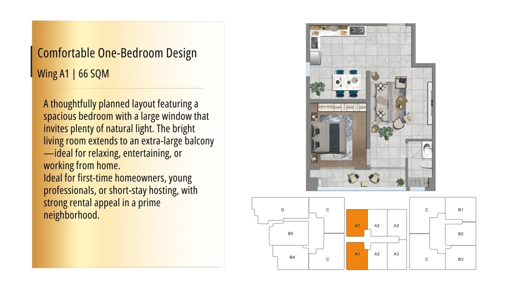 Maylan Park typical floor layout view 1